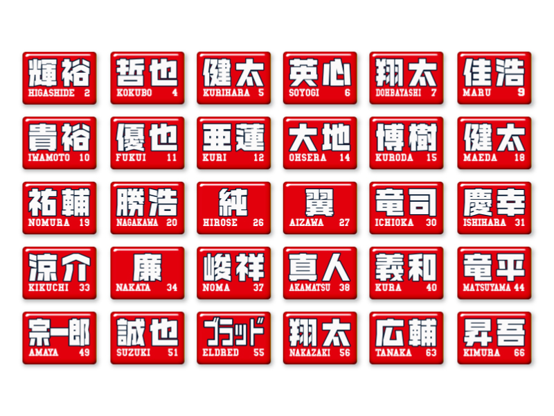 2015プレートシリーズ（全30種）