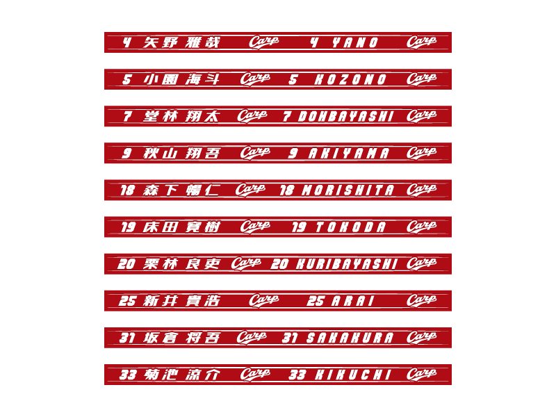 2025シリコンバンドシリーズ（全10種）